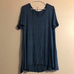 LulaRoe dark blue perfect tee